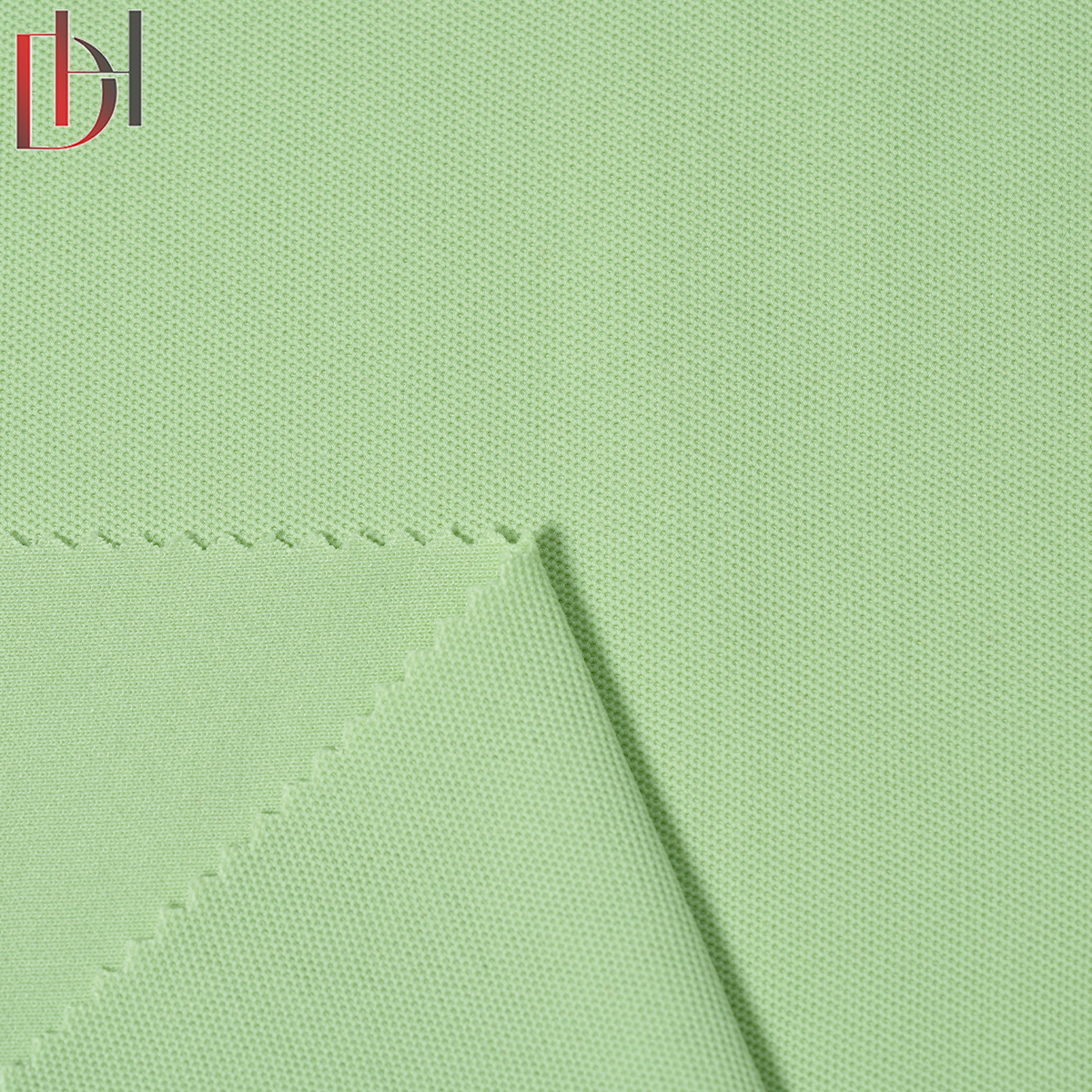 Wholesale Breathable Double Pique Fabric 63% Cotton 37% Polyester 210gsm For Garment Factories
