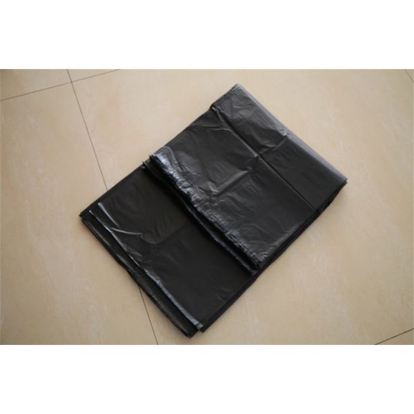 Colored PE Biodegradable Garbage Bags , Plastic Rubbish Bags Customized Sized