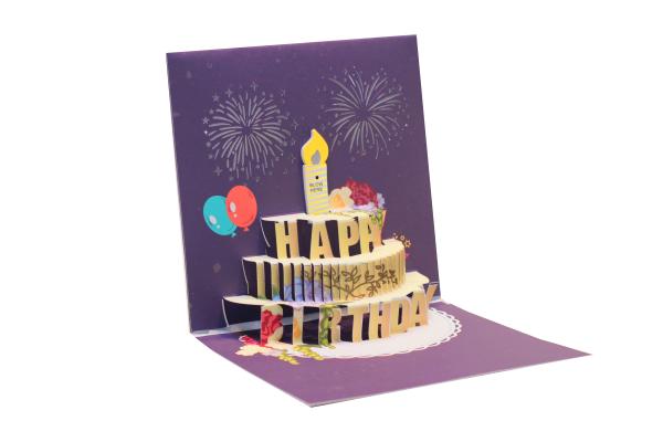 Crea una Impresión Duradera con Nuestra Tarjeta de Felicitación Emergente Personalizada