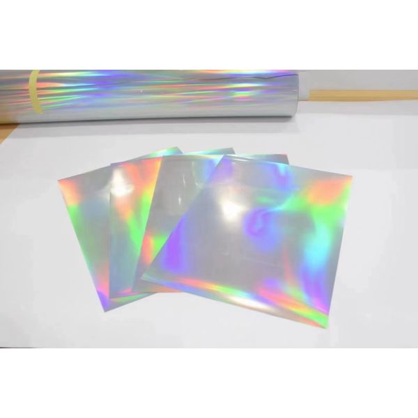 Eco-solvants/impression UV Hologramme autocollant en vinyle Laser Vinyle effet arc-en-ciel pour la décoration de moto