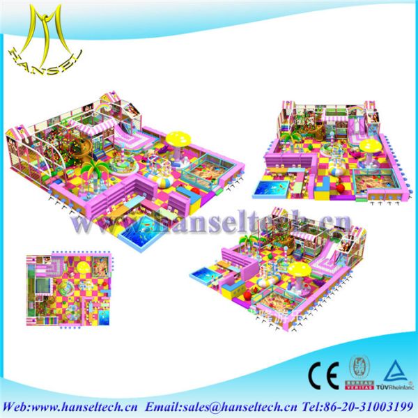 Hansel good sell children playground equipment indoor and outdoor