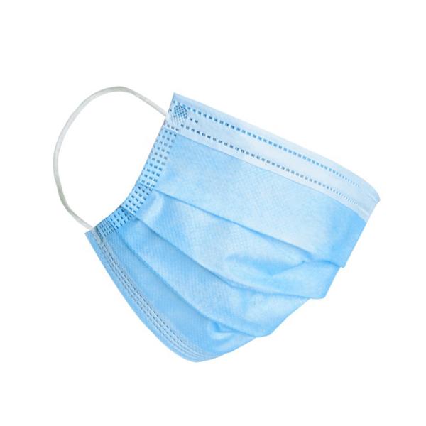 Disposable Medical Protective Mask , 3 Ply Medical Breathing Mask Logo Printed