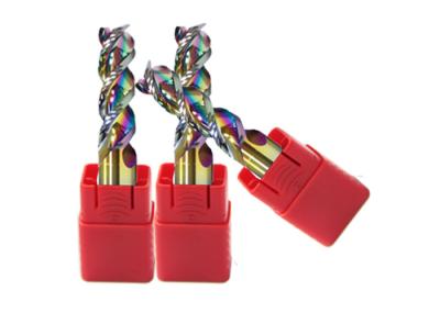 HRC50 Plastic Aluminum Cutting End Mills High Precision Coating Processing