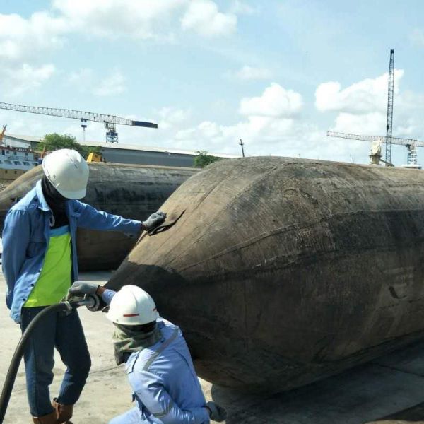 4m Airbags Marinos Bajo Mantenimiento Superior Flotación Prueba de Perforación Fácil de Reparar