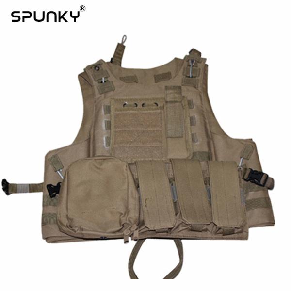 Military Grade Paintball Tactical Vest For Outside Training Hunting Gaming