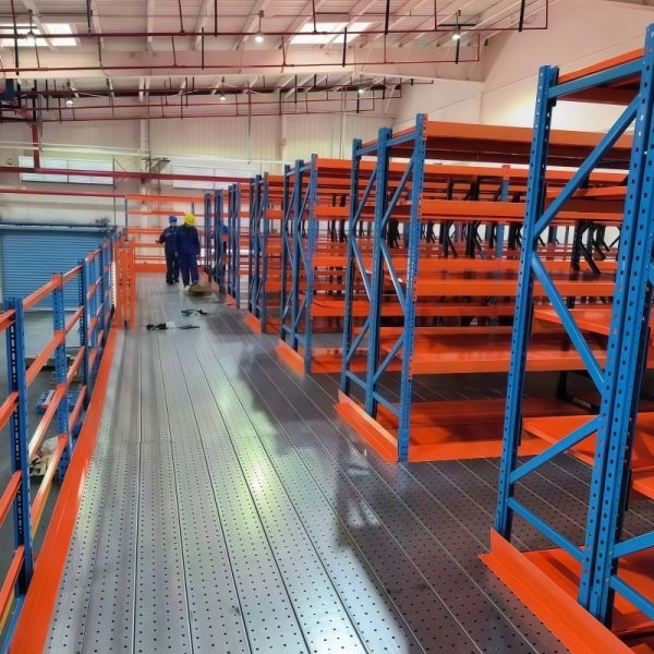 Factory Supply Fascinating Price Warehousing Steel Shelf Rack Warehouse Storage Rack Cargo Storage Mezzanine Rack
