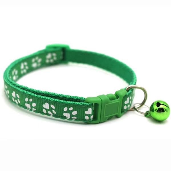 Factory Wholesale Cat Collar Pet Bell Collar Multi Color Cat Accessory Safety Buckle Collar For Cat And Puppy