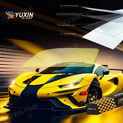 Primary Dyed Car Window Film 1 PLY 2 PLY Heat Rejection Clear Window Tint
