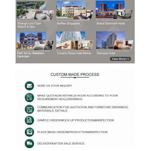 Мебель комнаты прожития верхнего сегмента изготовленная на заказ для гостиной лобби гостиницы 5 звезд