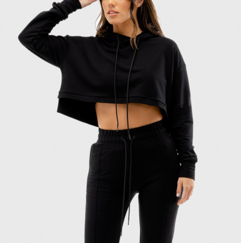 Женщины Slimitness костюма свитера подрезывают Hoodies