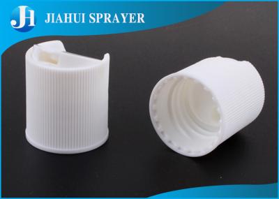 Colourful Screw Plastic Flip Top Caps / Flip Top Dispensing Caps Carton Packing
