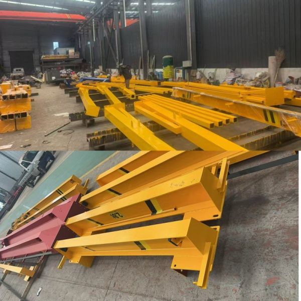 Assembled Liftable Gantry Crane 0.5~5Ton High Efficiency Structural Steel for Outdoor Use