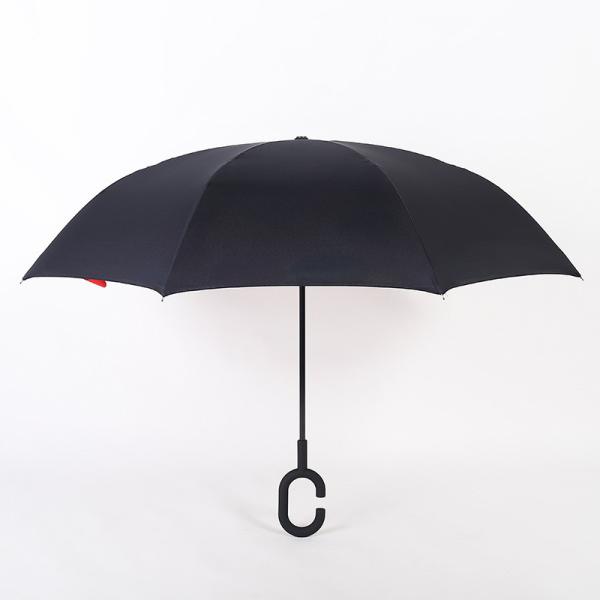 A tela invertida reversa BSCI do Pongee do guarda-chuva da dupla camada aprovou