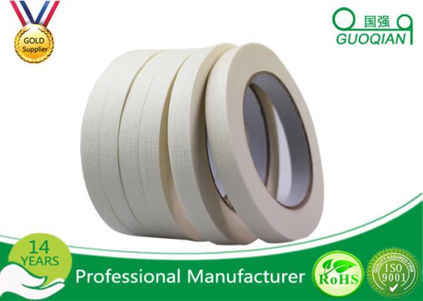Low Adhesive White Colored Masking Tape 3M Length Single Side