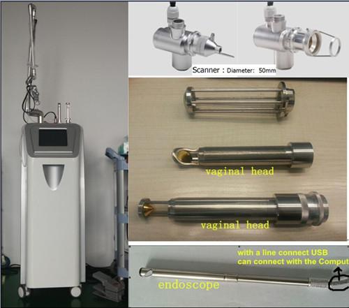 vertical fractional co2 laser vaginal tightening machine for women body care