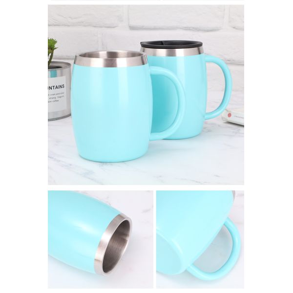 Europe Design Style Custom OEM Drinkware Type Double Wall Stainless Steel Beer Mug