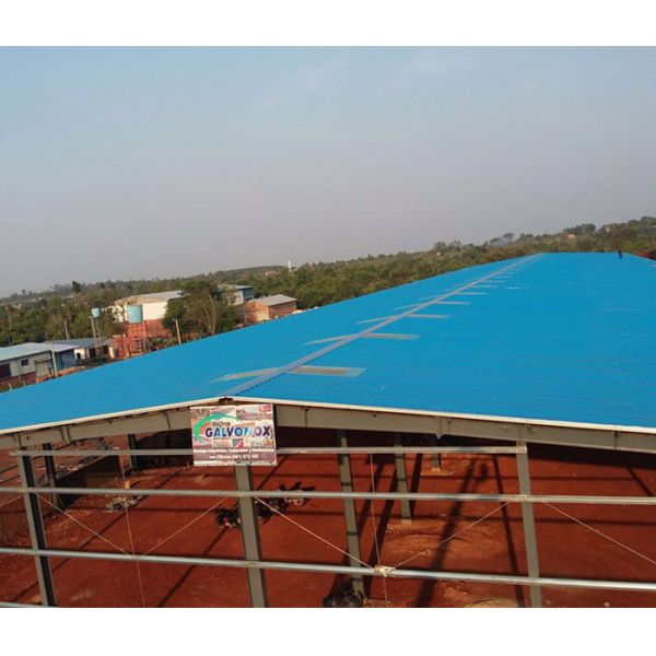 PRS крыши DFT 80um косточки испускают лучи склад стальной структуры