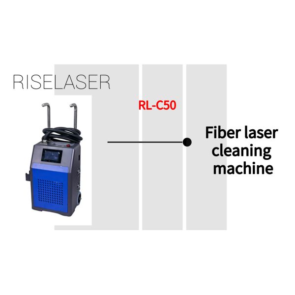 50W Fiber Laser Paint Removal Cleaning Machine Handheld Rust Removing Laser