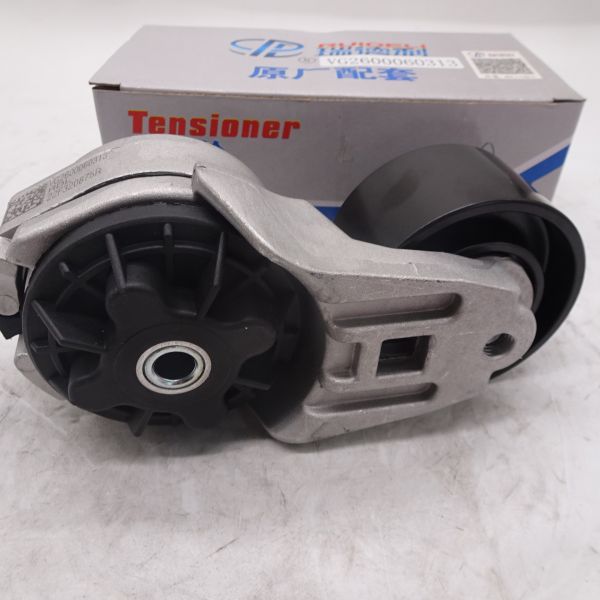 Sinotruck HOWO WD615 engine spare parts belt tensioner VG2600060313 engine and parts large trucks