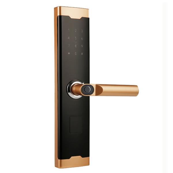 Biometric Smart Fingerprint Door Lock Aluminum Alloy 6V 4x AA Batteries