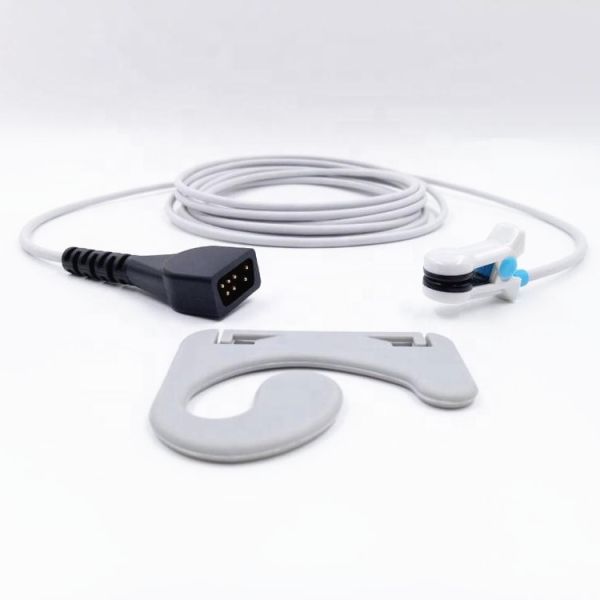 Compatiable  DB9 7Pin  Adult Ear Clip Spo2 Sensor