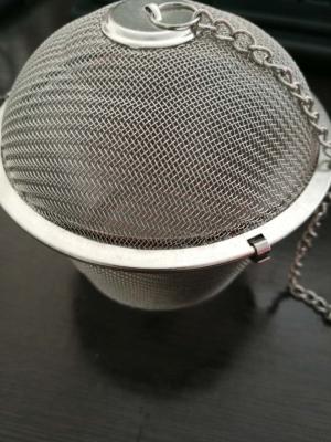 Bola de chá de aço inoxidável limpa fácil Infuser para o café de filtração, amostra grátis