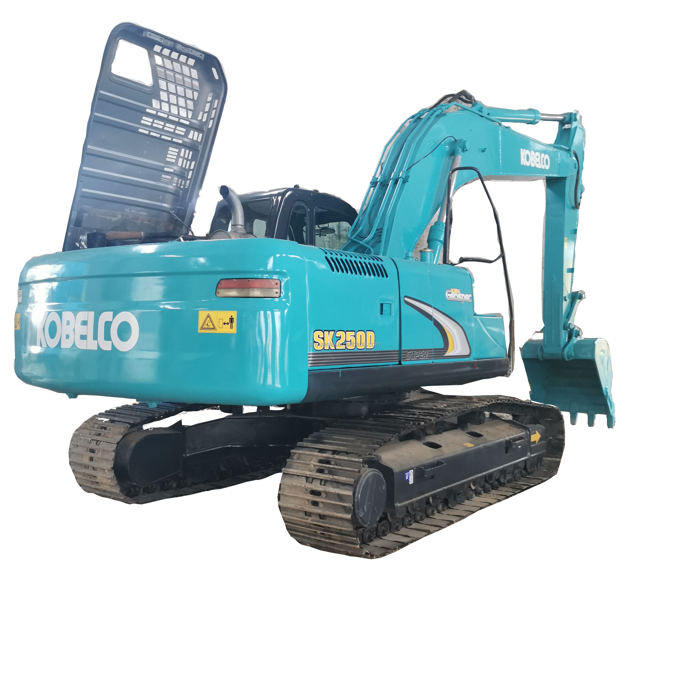 Excavateur Kobelco SK250d d'occasion à bas prix et à faible temps de travail