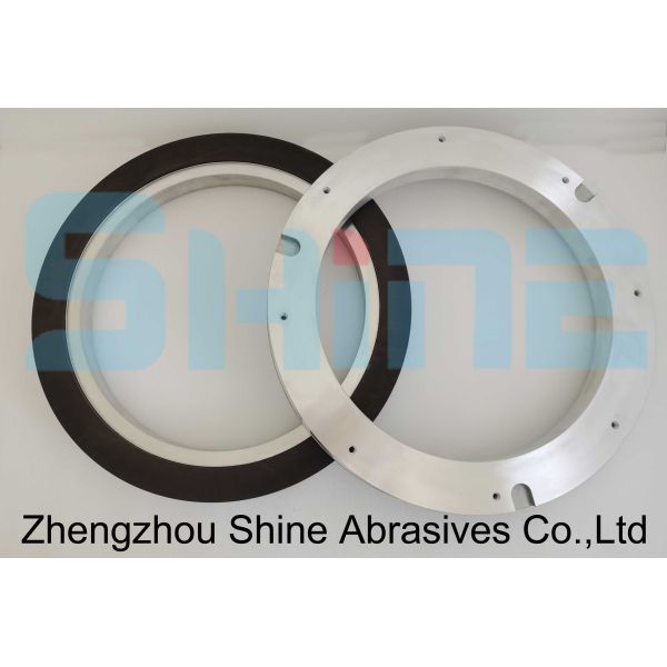 Resin Bond 1A1 Diamond Wheel HVOF Coating Roll Steel Grinding Carton Customized Thickness