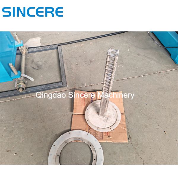 HDPE/PE/PP Plastic Double Hollow Wall Spiral Winding Culvert Pipe Extruder Extrusion Line Manufacturing Machinery