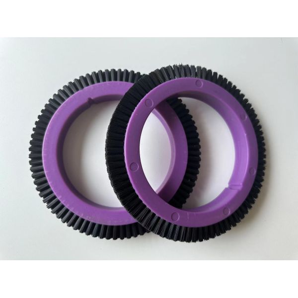 Stentex Brand Stenter Machine Parts Brush Wheel Black Nylon Hair Plastic Material Body Standard Size