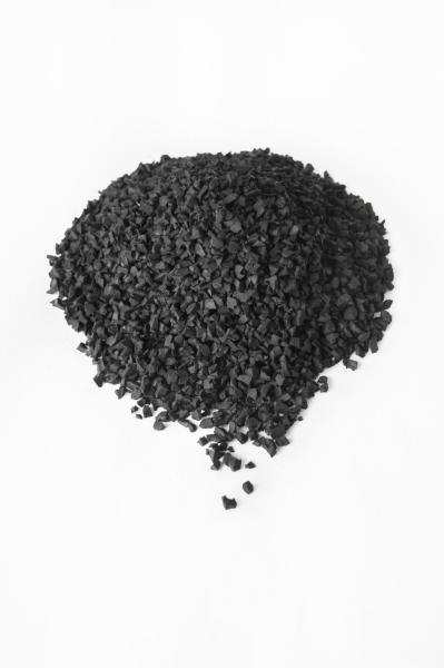 Anti Slip Tyre Rubber Crumb SBR Resin For Home Garden