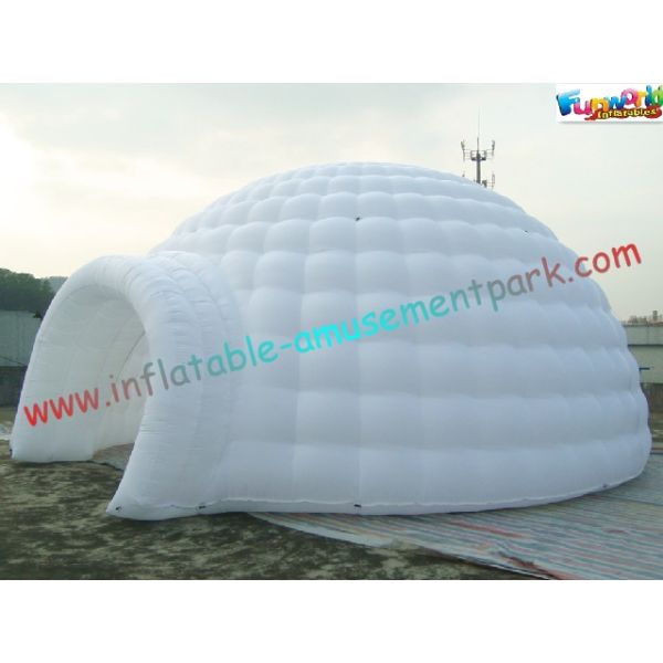 PVC Coated Nylon Inflatable Party Tent Customzied Dome For Exhibition