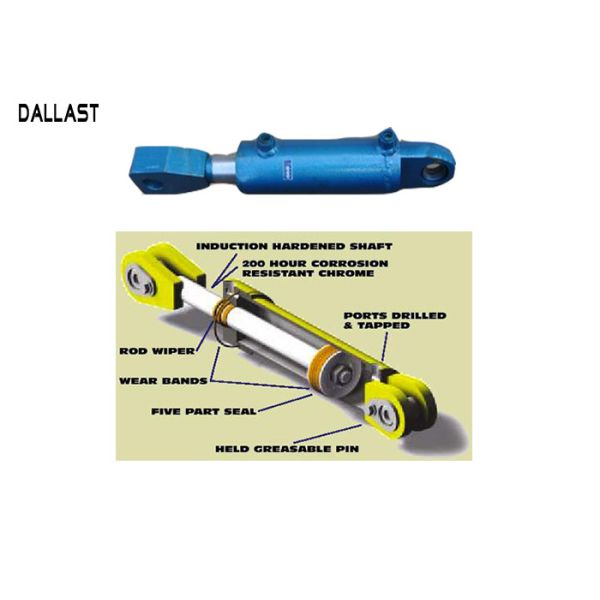 Medium Pressure Double Acting Hydraulic Cylinders for Telehandler