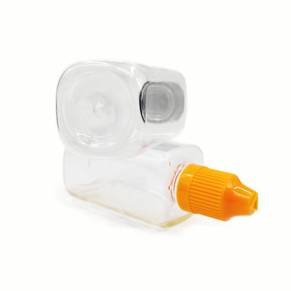 50ml Plastic bottles PET Material Square bottles