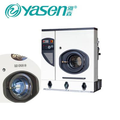 Commercial Laundry Steam Dry Cleaning Machine Equipment 10kg Rated Capacity 340mm Depth