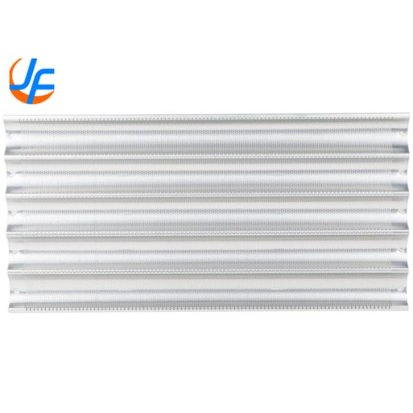 RK Bakeware China Foodservice NSF 16 Gague Алюминиевые хлебные сковороды Uni Lock Алюминиевые стальные багетты / французская хлебная сковорода