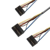 Molex C-rejilla de encargo III del arnés de cable de 90142 series al conector RJ12