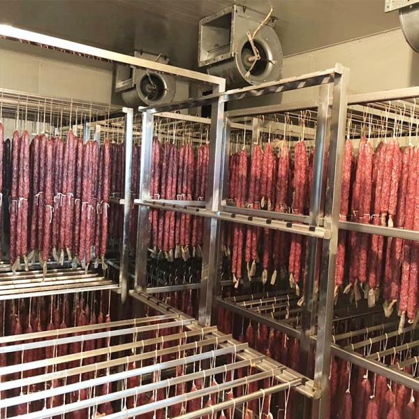 600 To 1000KG Sausage Shrimp Meat Drying Machine Wearproof 26KW