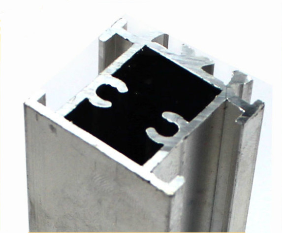Solar Powder Coating Aluminium Profiles Shape Customized For Mechanical