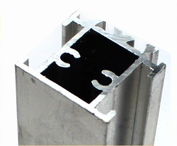 Solar Powder Coating Aluminium Profiles Shape Customized For Mechanical