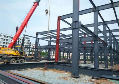 Construções de aço pré-fabricadas modernas, construções do metal de Premade da seção de H