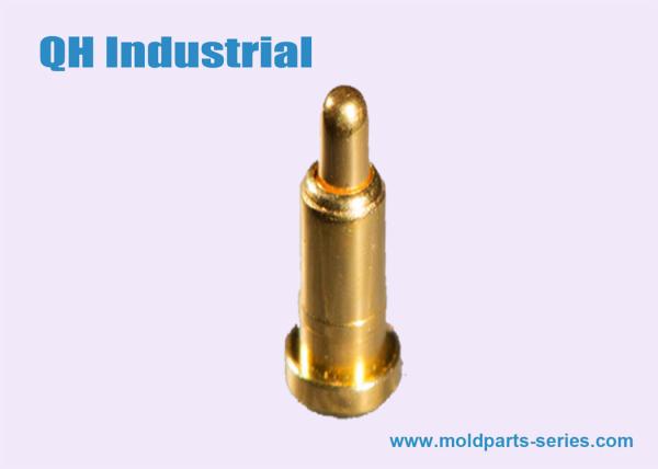 3uin 4uin 5uin Gold Plated Spring Contact Probes,2mm 3mm 4mm 5mm 6mm DIP Through Hole Type Pogo Pin