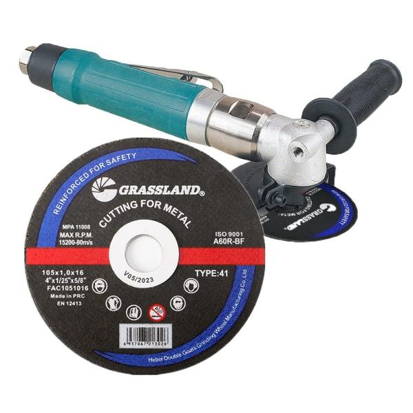 105 X 1 X 16 MM Metal Grinding Discs with Multilevel Glass Fiber Mesh and Resin Bonded Material
