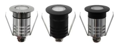 Recessed LED Underground Lights IP67 In Ground Garden Lights Stainless Steel DC12V 1W 3W