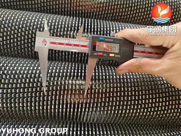 Economizer Serrated Finned Tubes ASME SA192 Carbon Steel Base Tube And CS Fins
