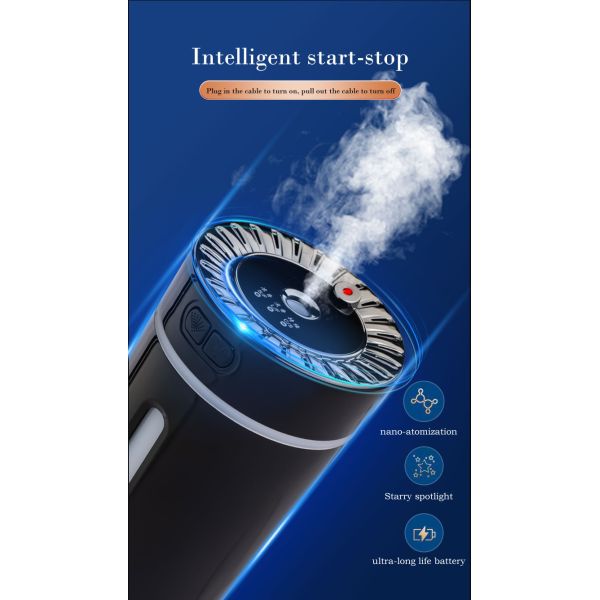 Large Capacity Portable Ultrasonic Humidifier With 7 Colors LED For Home Car Use