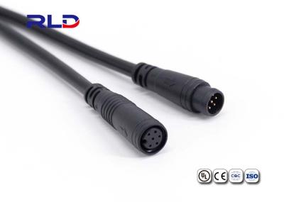 Tomada impermeável fêmea masculina do conector do Pin M8 IP65 do conector 2-6 da bicicleta elétrica