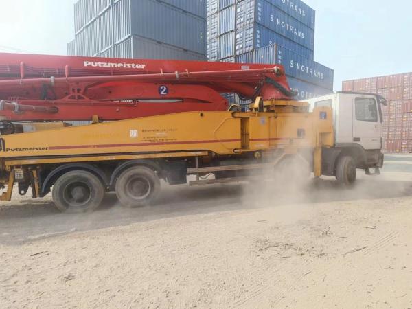Putzmeister 38 metros bomba de concreto vendas diretas com processo de usinagem hidráulica