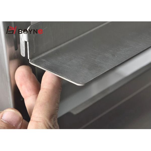 Commercial Stainless Steel Embrco Compressor Four Half Door Trays Insert Refrigerator