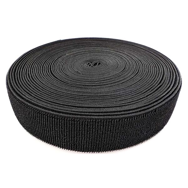 DANSKY Comfortable Soft Elastic Loop Tape Nylon Knitted Breathable Unbrushed Loop Band for Sport